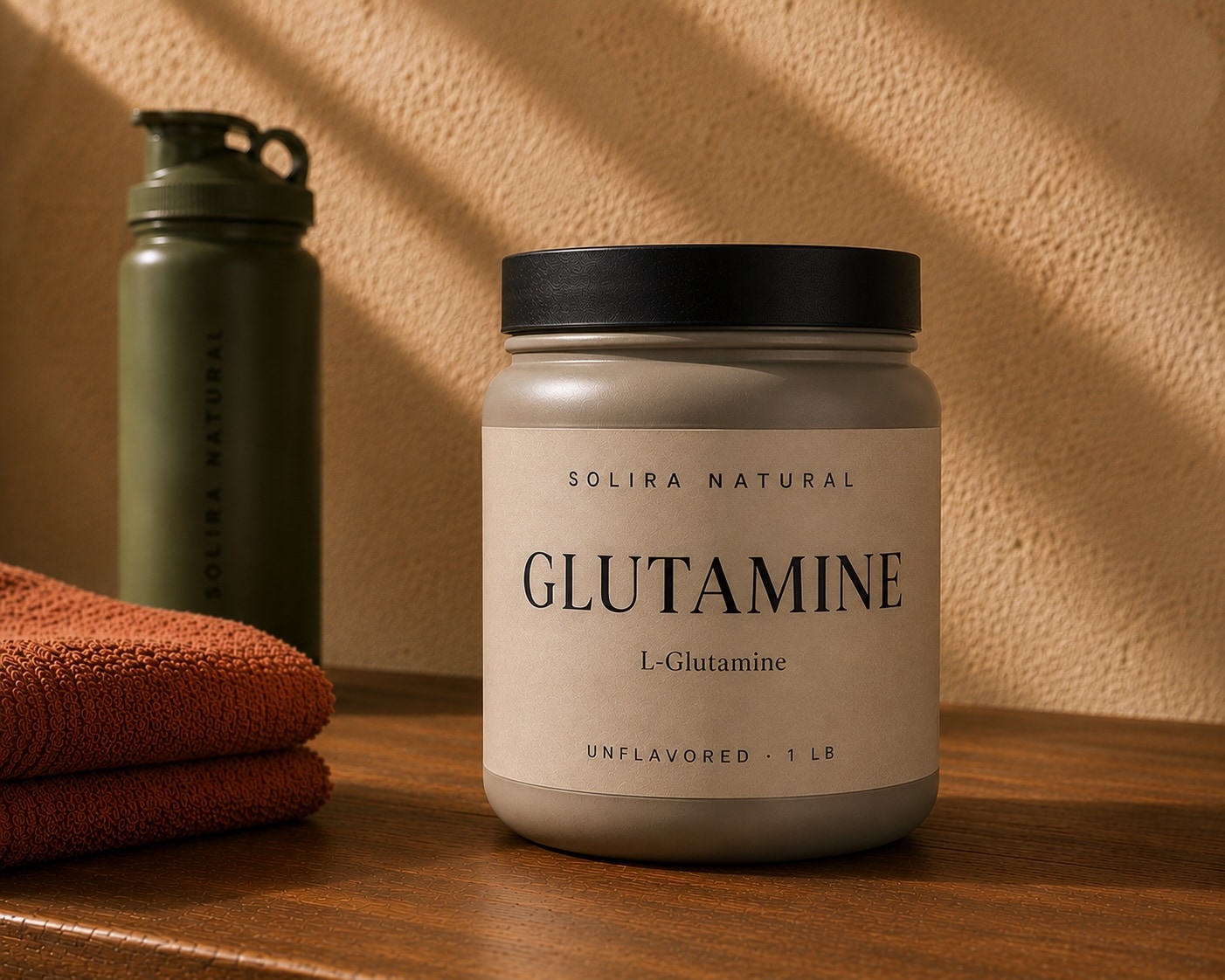 Glutamine — powder, 1 lb (454 g)