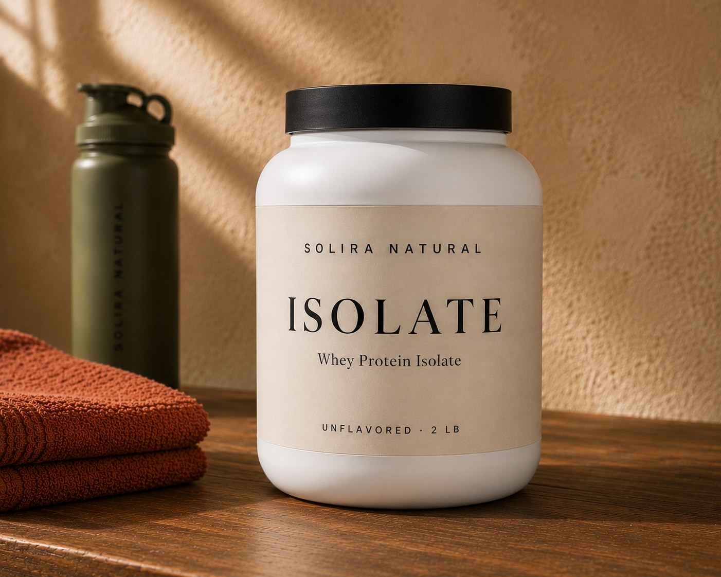 Isolate — Unflavored — powder, 2 lb (907 g)