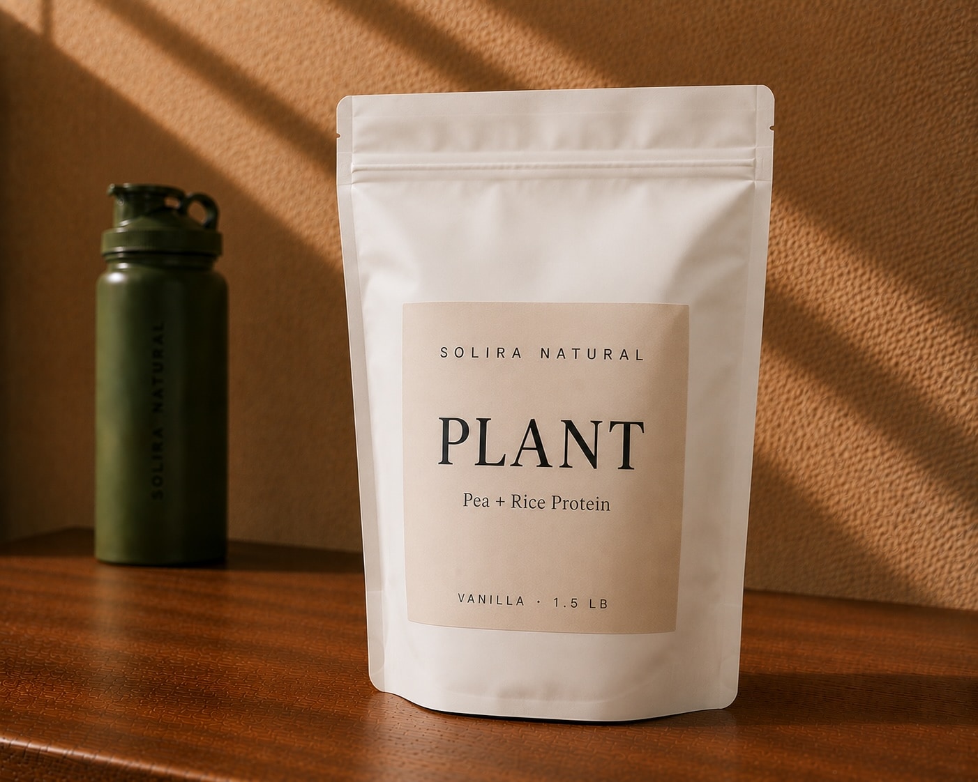Plant — Vanilla — powder, 1.5 lb (680 g)